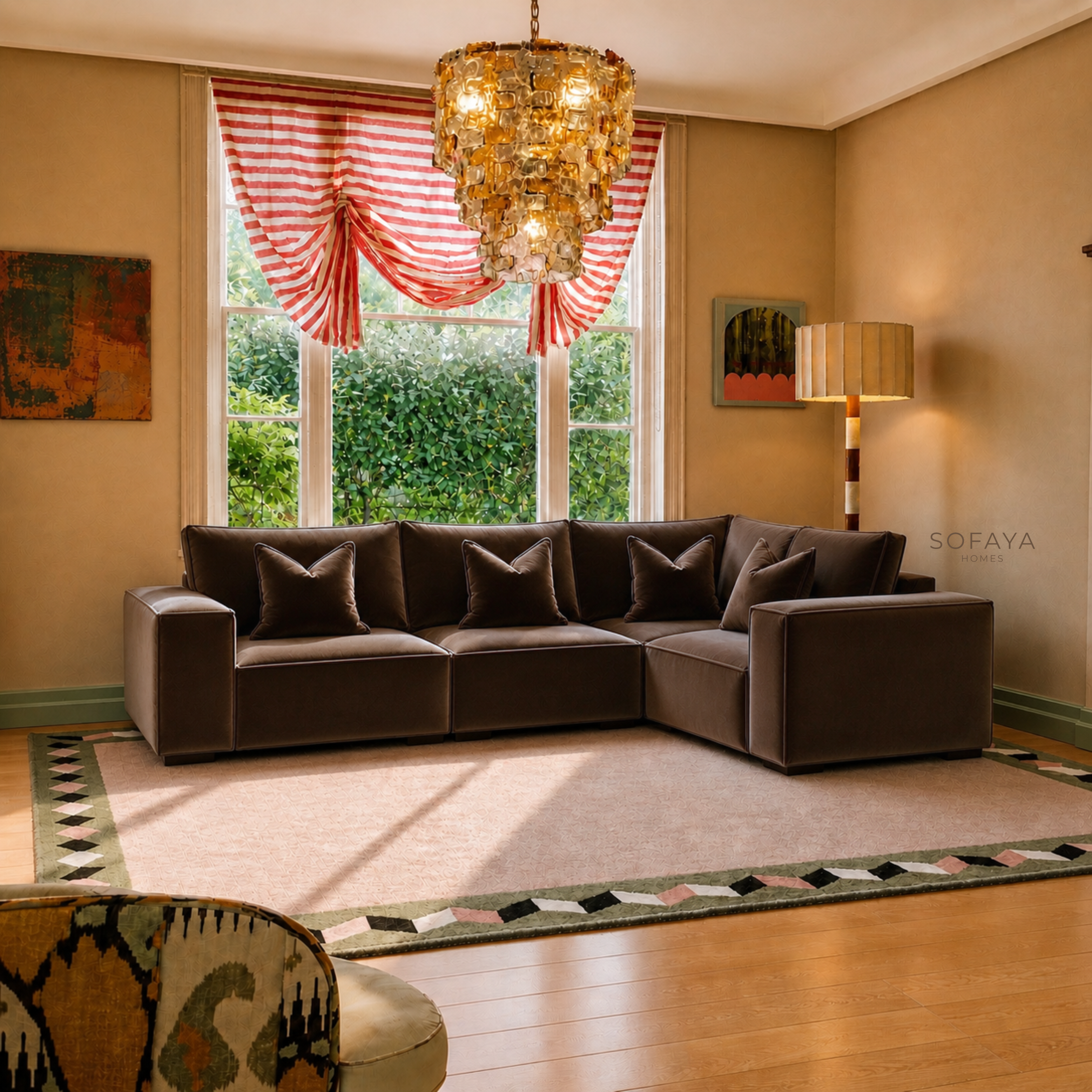 Belgravia 4 Seater Corner Right Hand