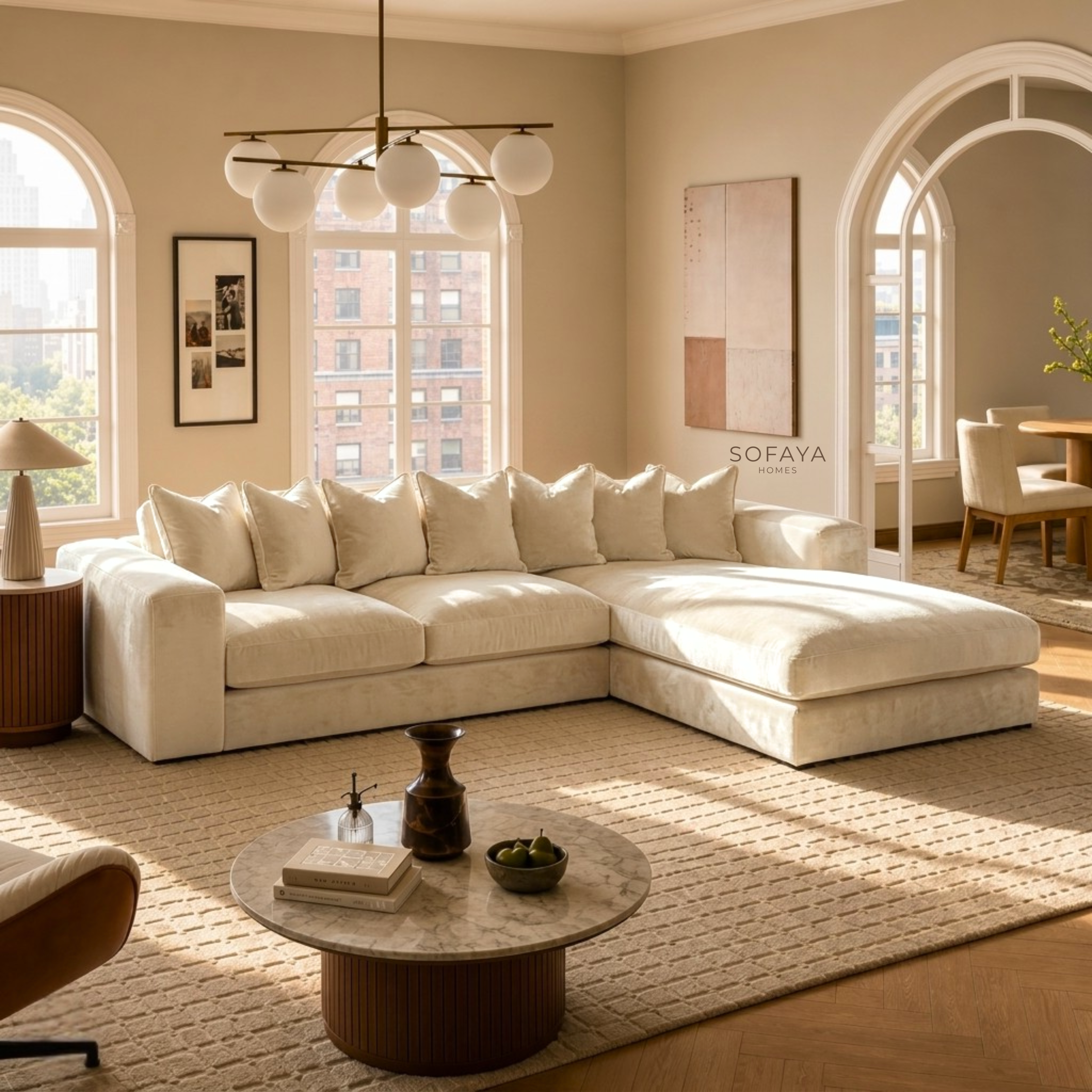 Sydney Chaise right hand XL