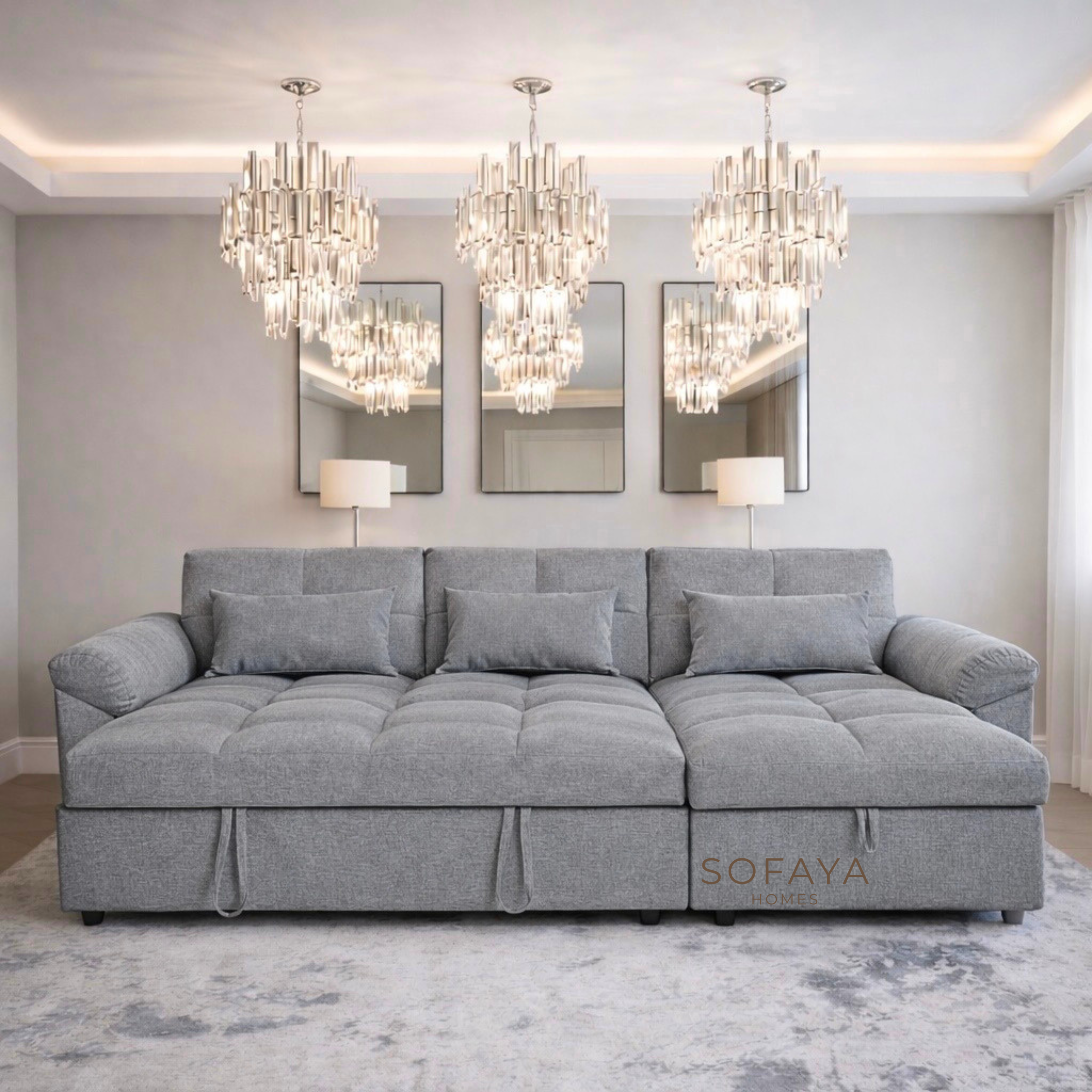 Arlo Sofa Bed universal Chaise