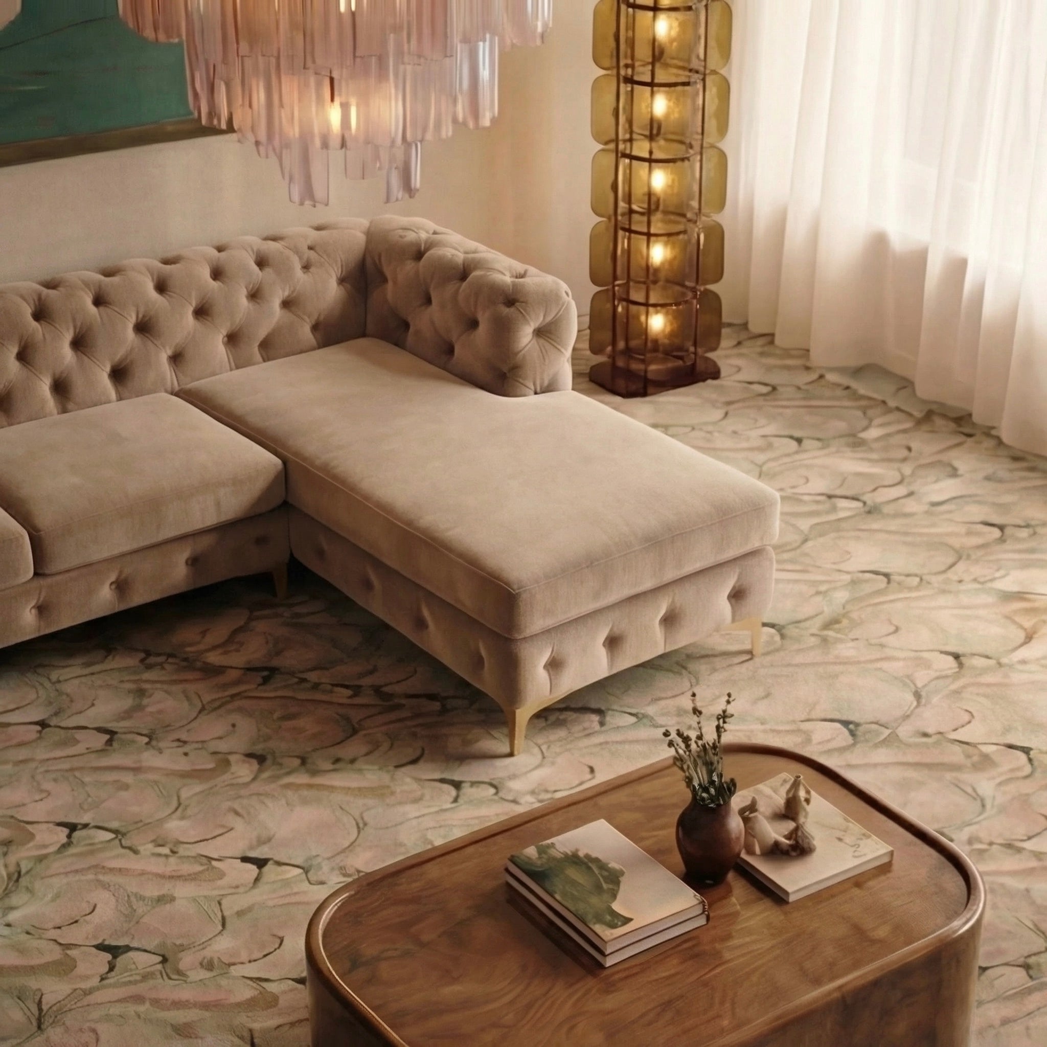 Monaco 3 Seater Chaise Right Hand