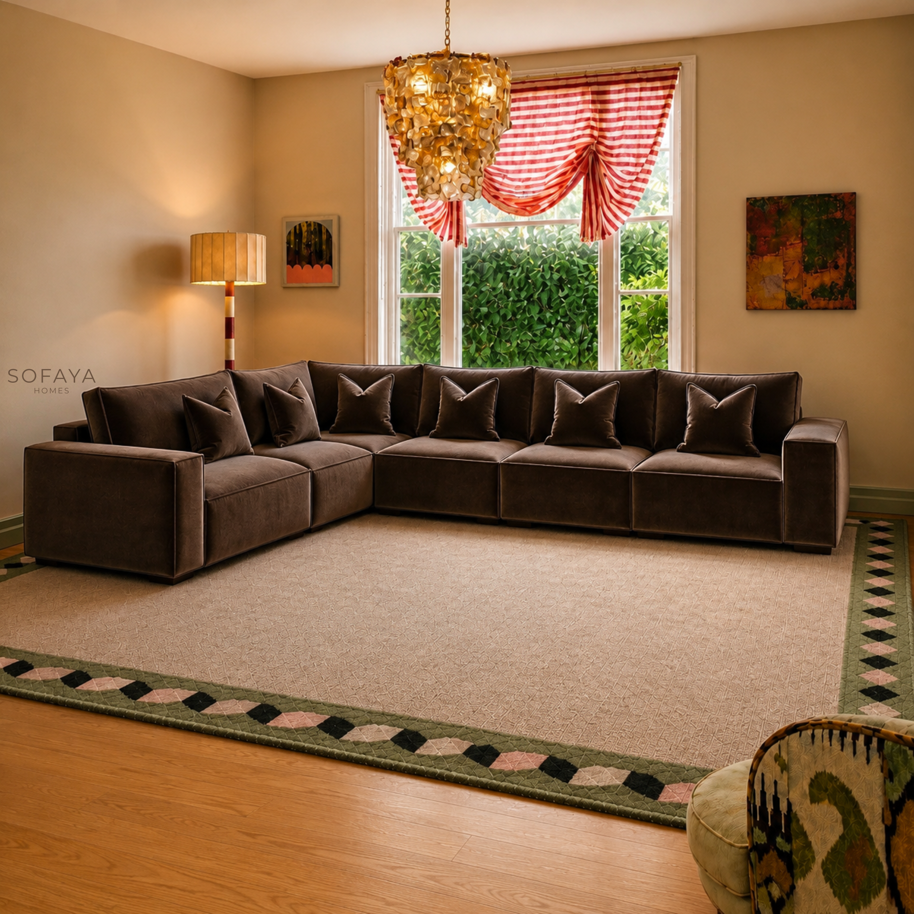 Belgravia 6 Seater Corner Left Hand