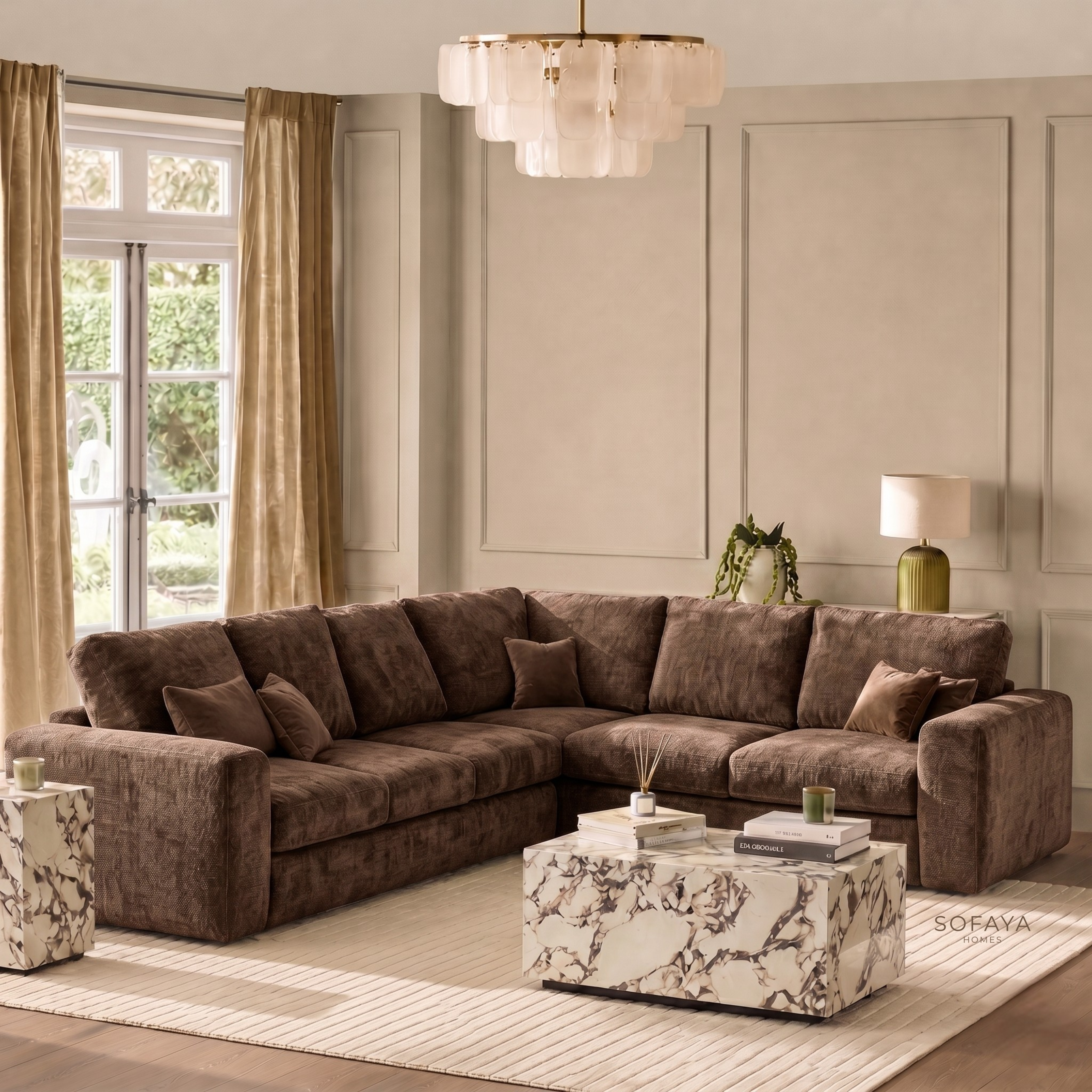 Pandora 6 Seater Corner Right Hand
