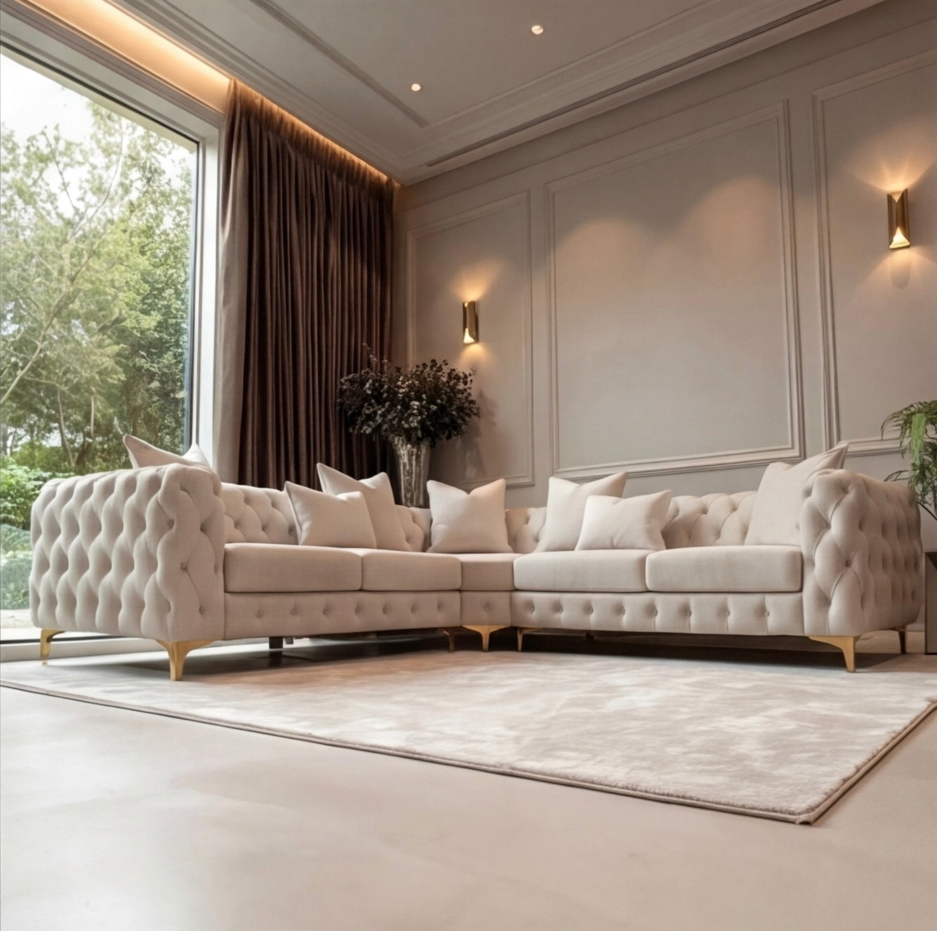 Monaco 5 Seater Corner