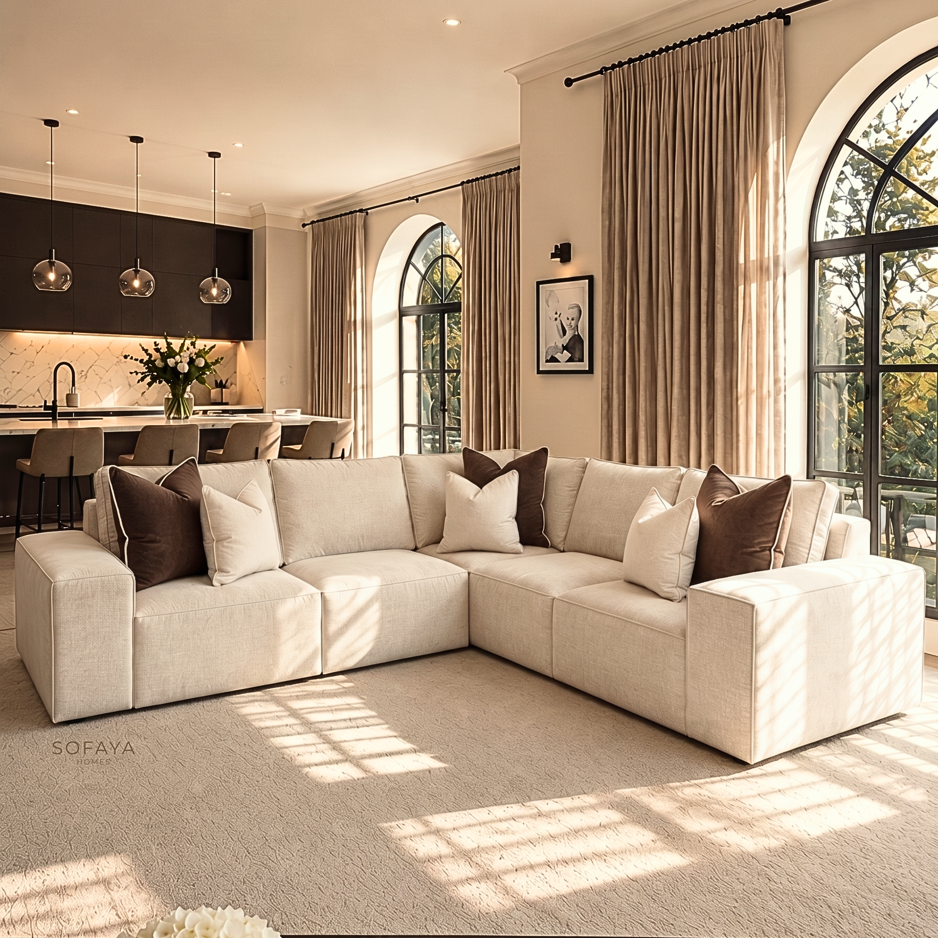 AIRE 5 Seater Corner Sofa