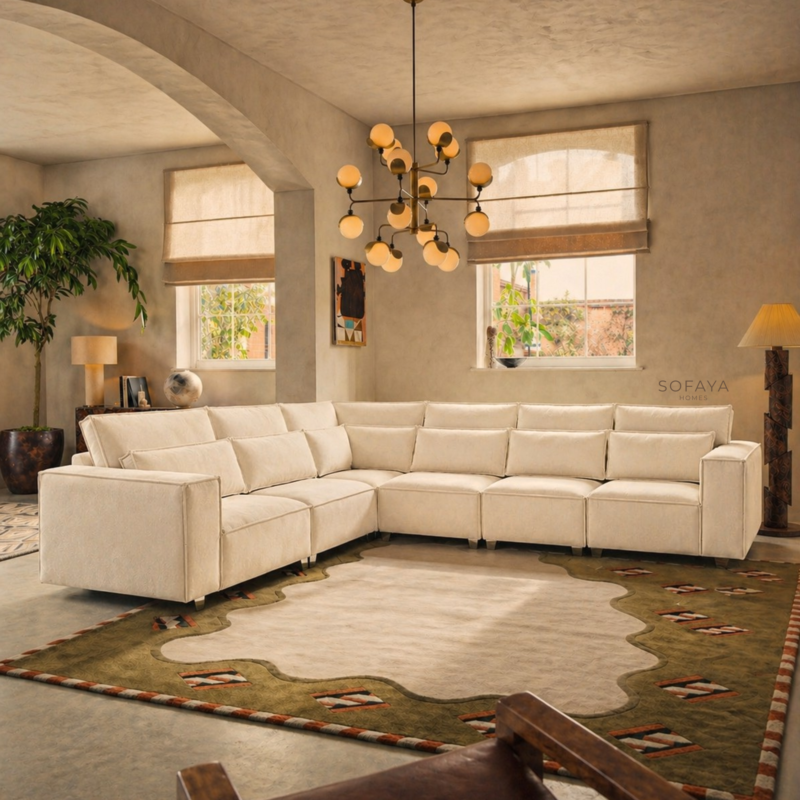 Sloane 6 Seater Corner Left Hand
