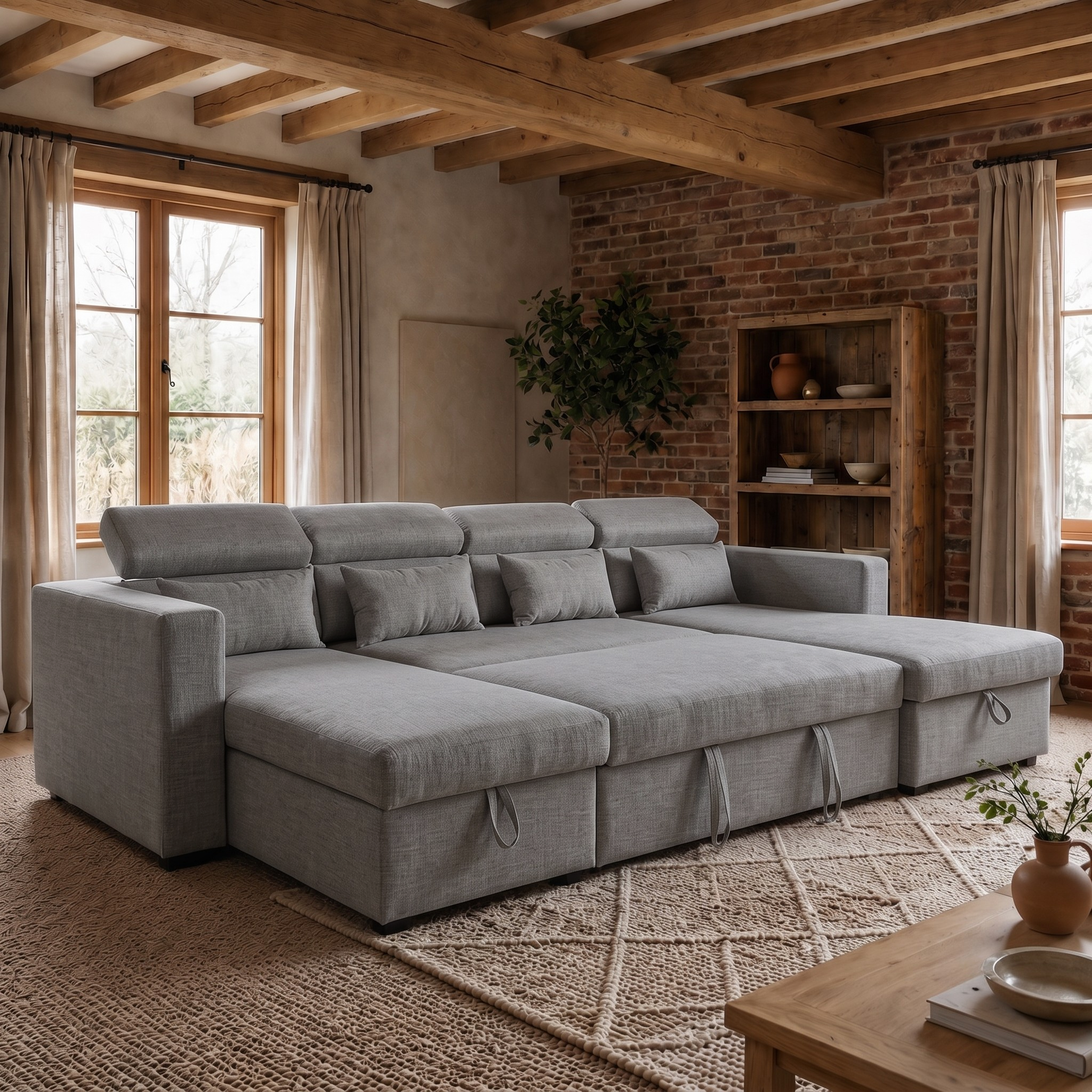 Chelsea Sofa Bed Ushape Chaise