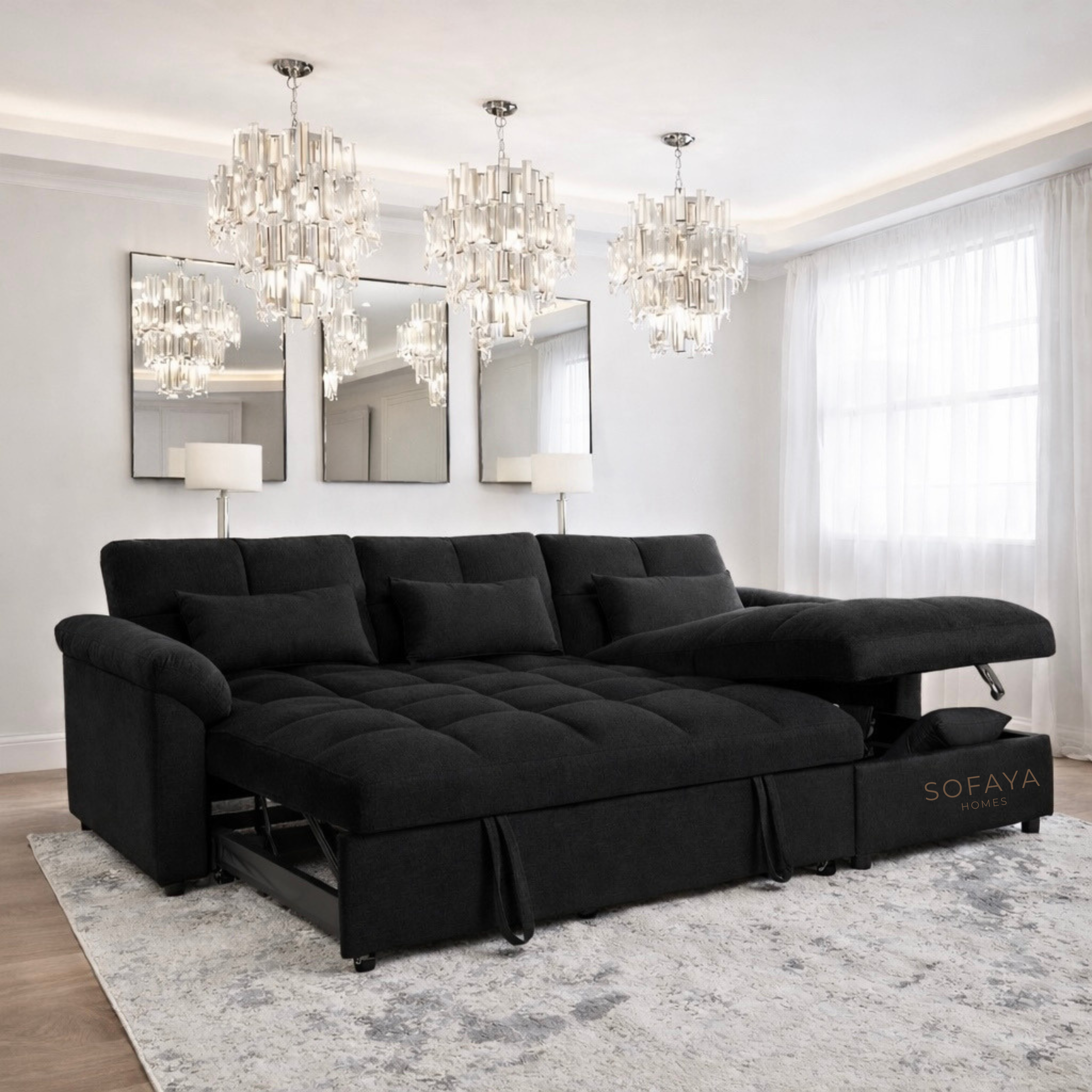 Arlo Sofa Bed universal Chaise