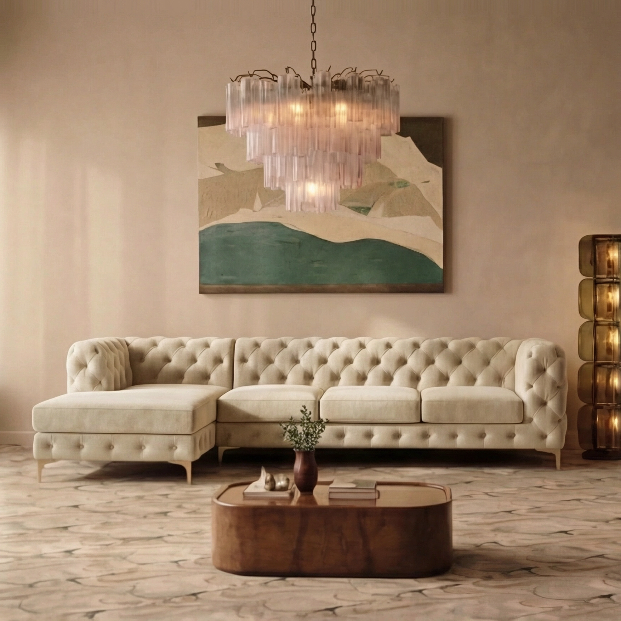 Monaco 4 Seater Chaise Left Hand
