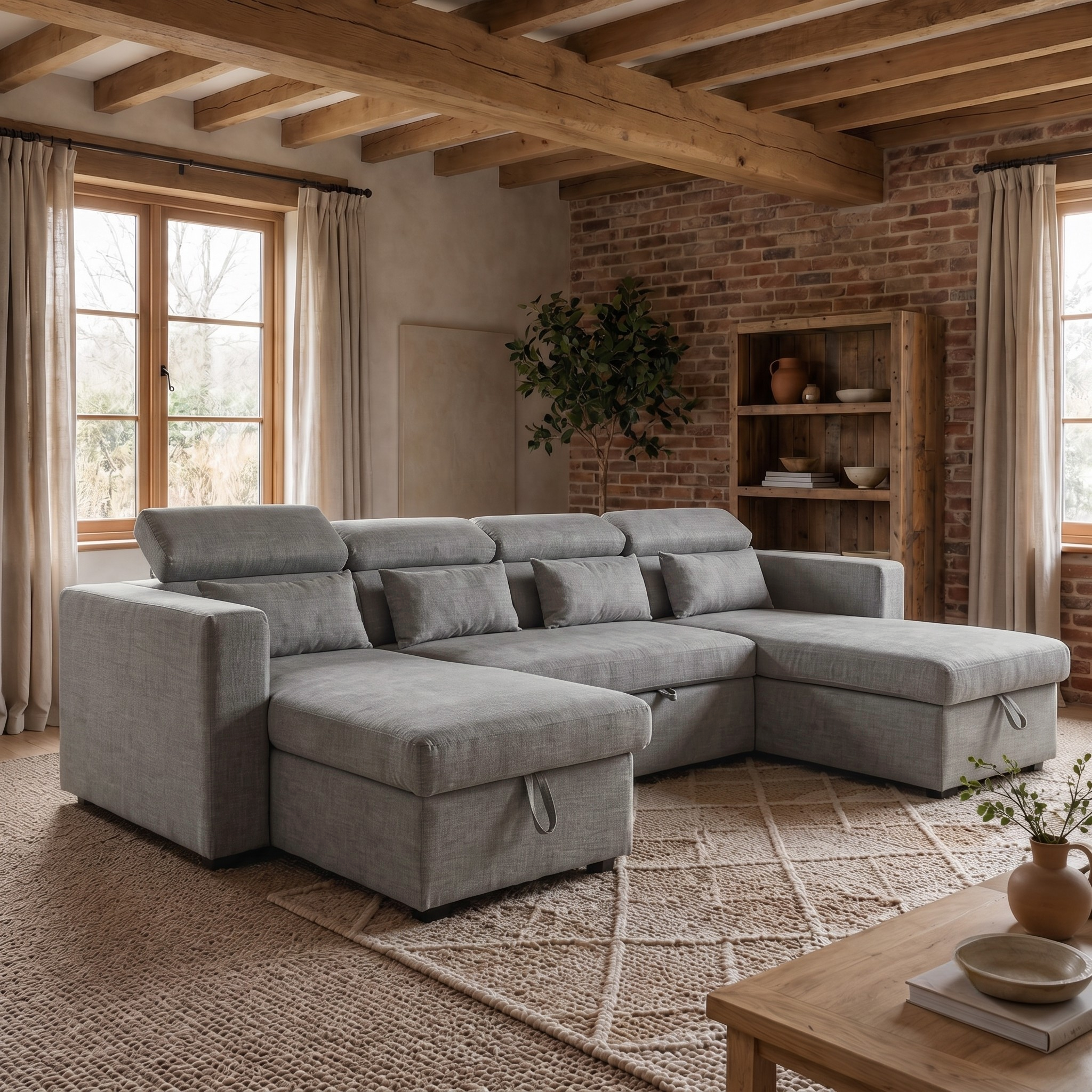 Chelsea Sofa Bed Ushape Chaise