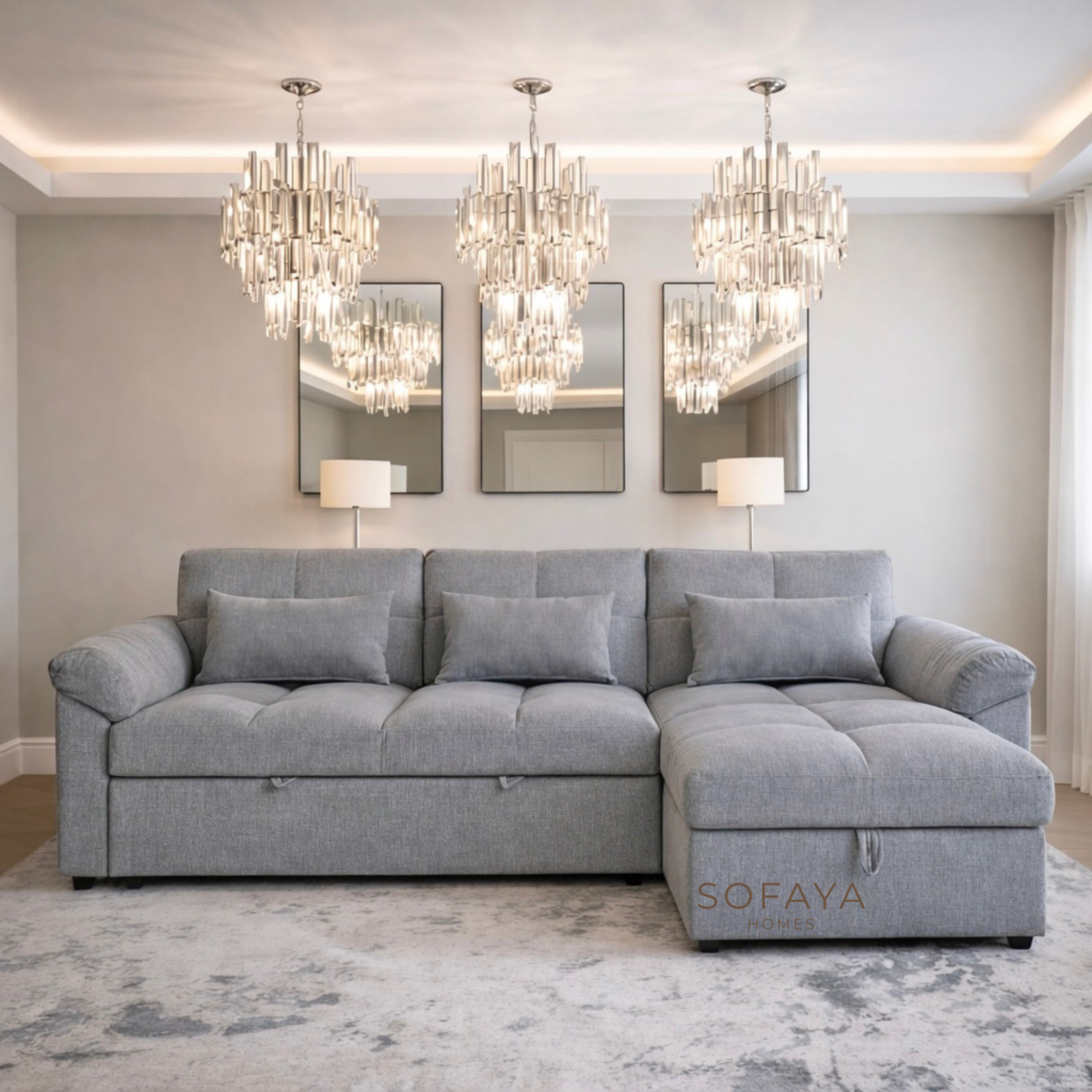 Arlo Sofa Bed universal Chaise