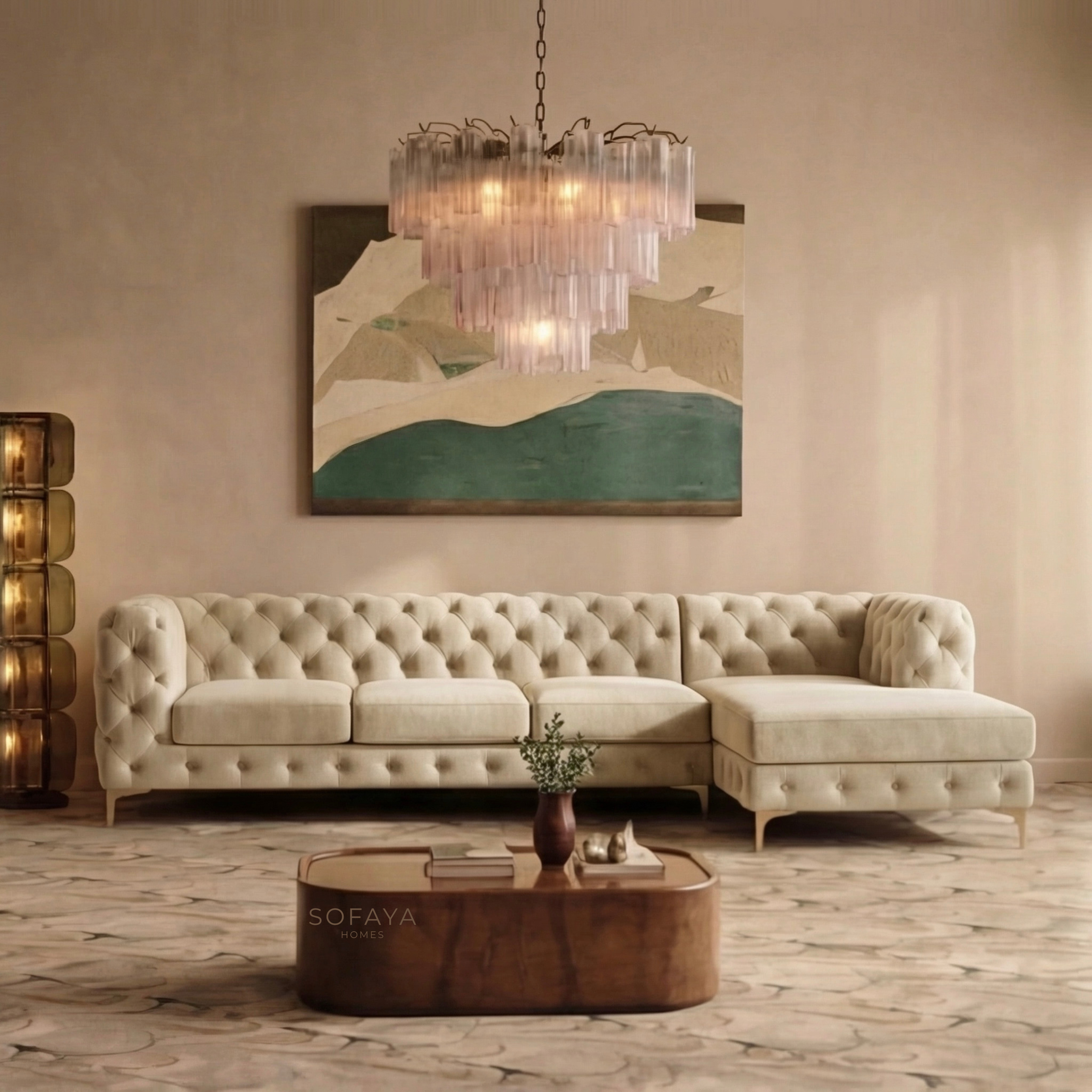Monaco 4 Seater Chaise Right Hand