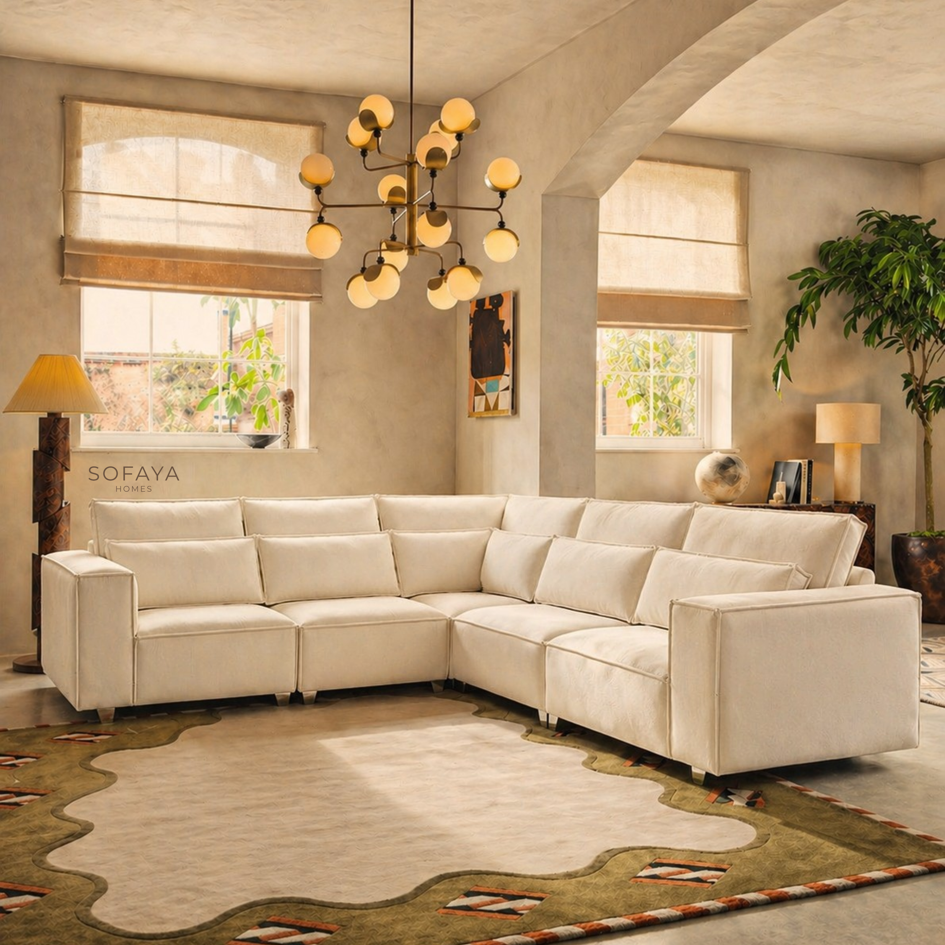 Sloane 5 Seater Corner
