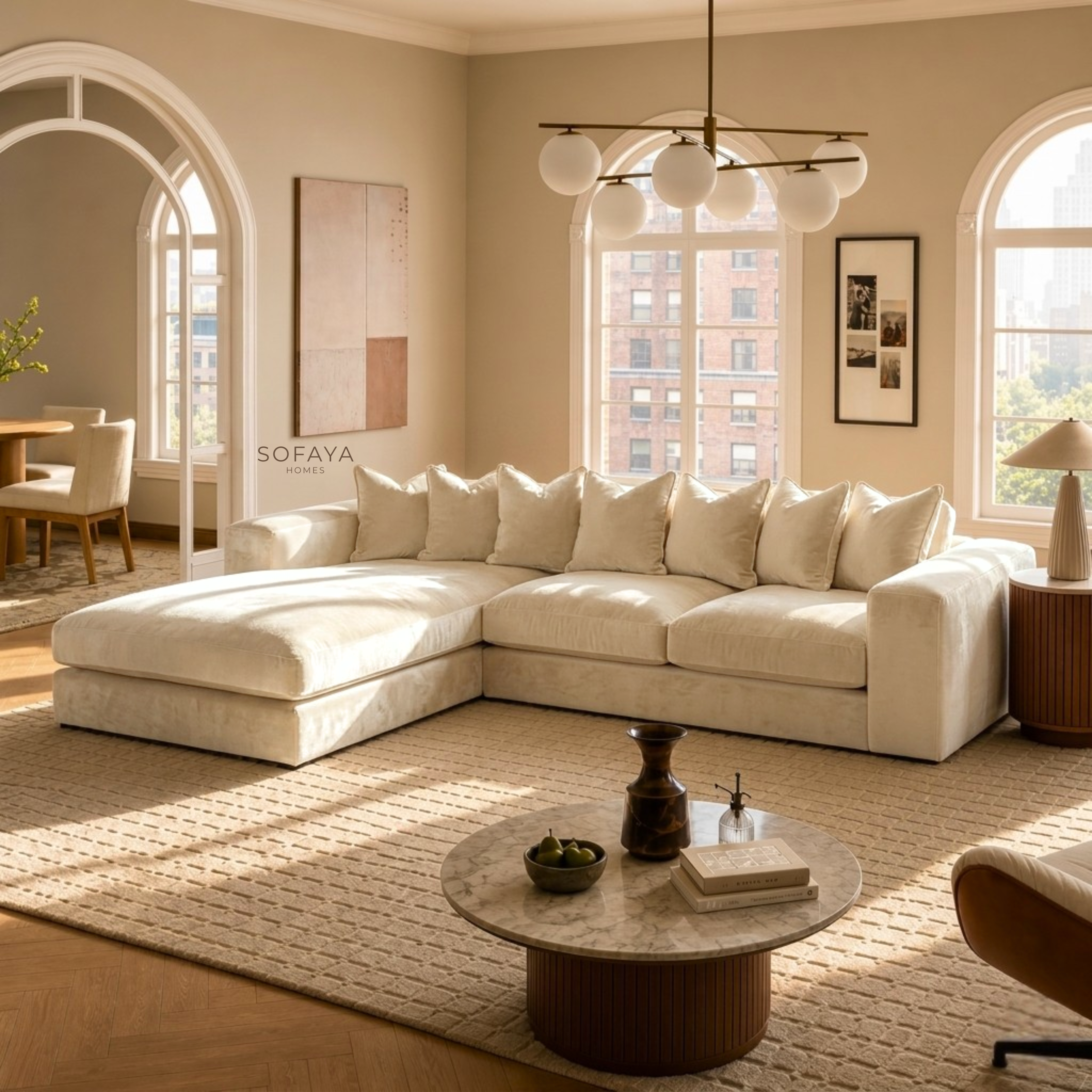 Sydney Chaise left hand XL
