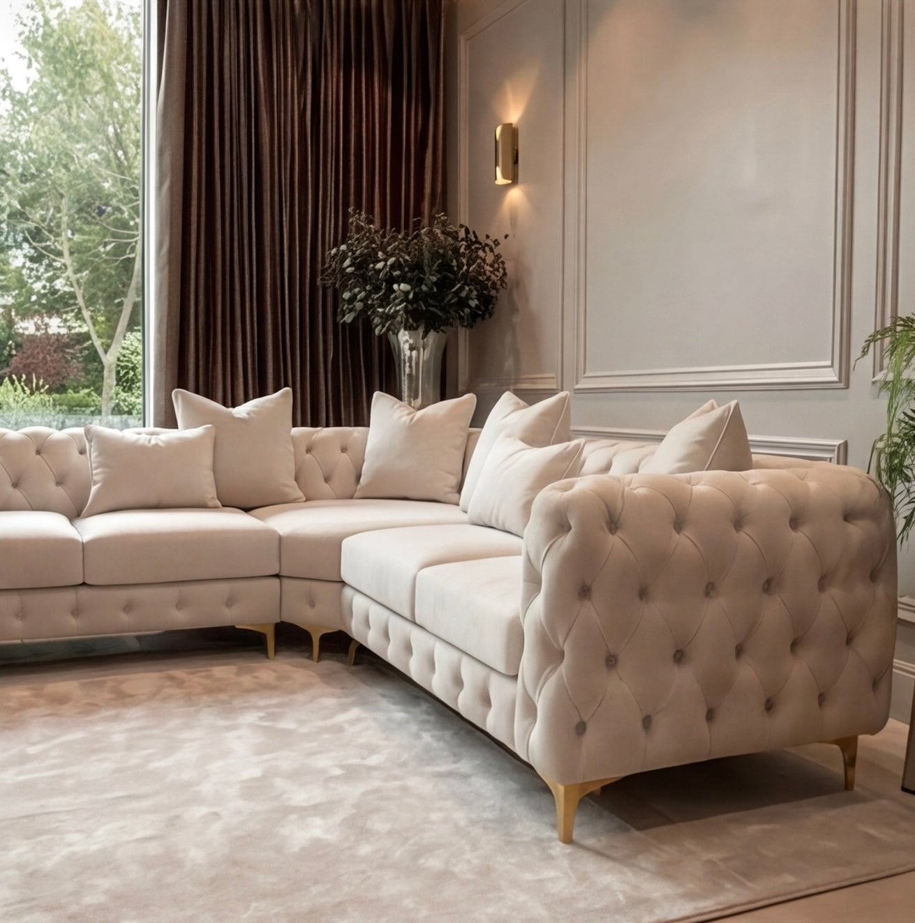 Monaco 5 Seater Corner