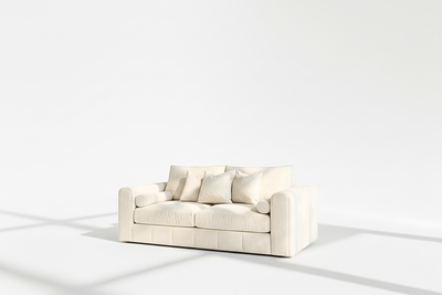 Havana 3 seater sofa in cream velvet