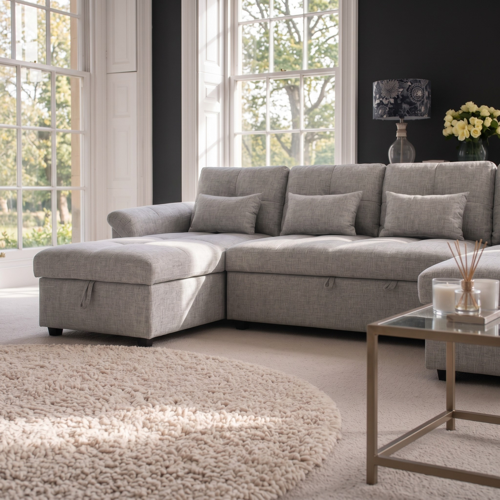 Arlo Sofa Bed Ushape Chaise