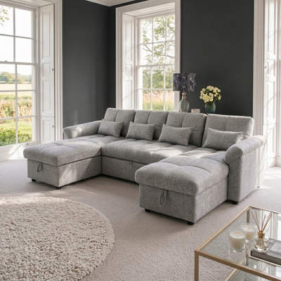Arlo Sofa Bed Ushape Chaise