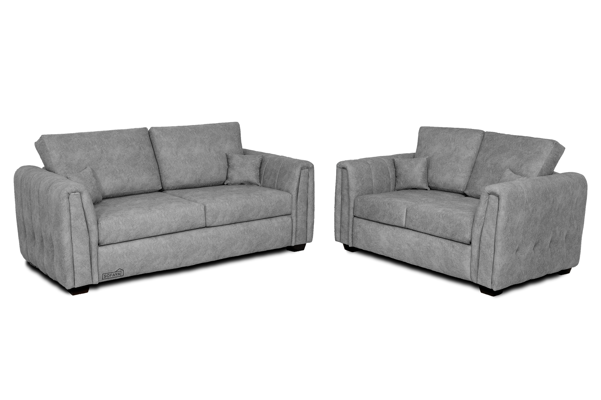 Arianna 3 Seater and 2 Seater in Grey