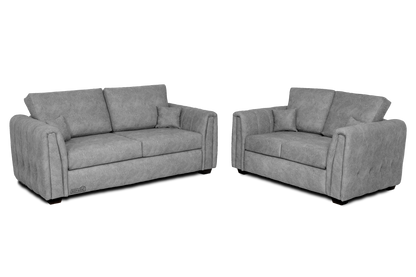 Arianna 3 Seater and 2 Seater in Grey