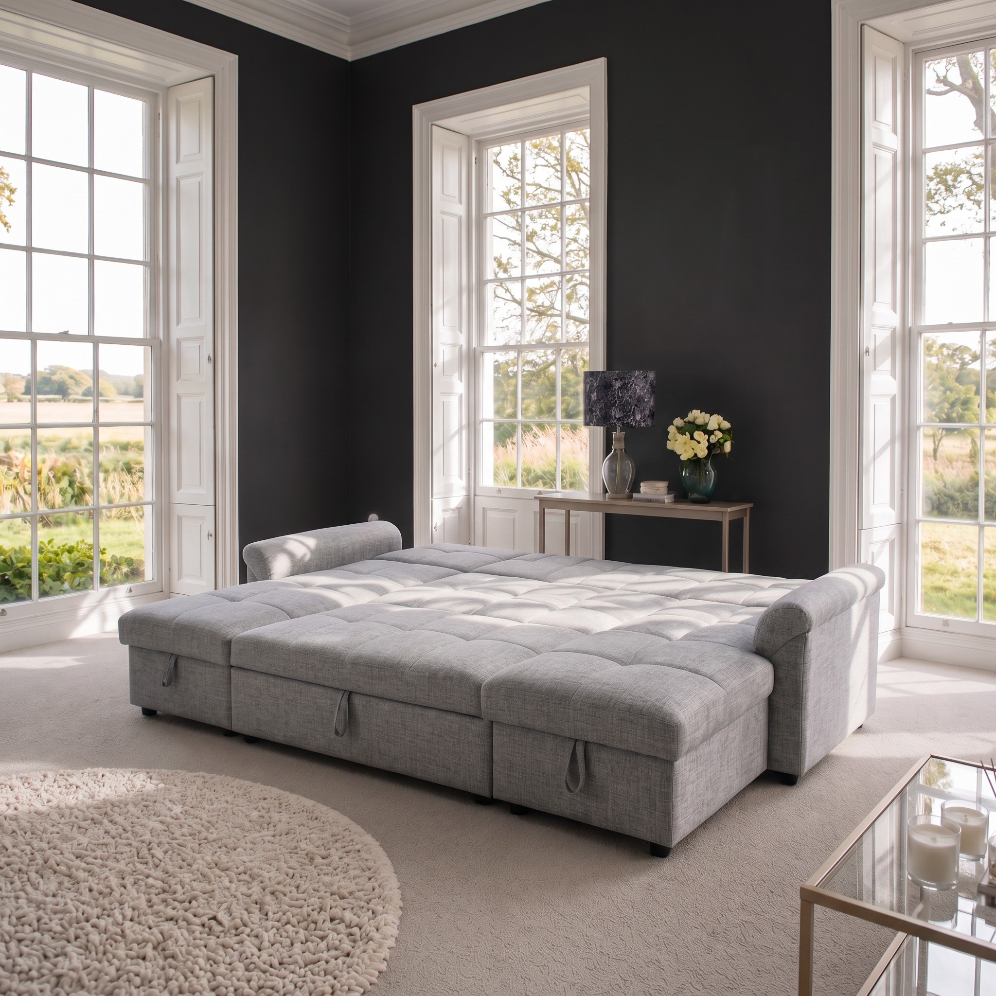 Arlo Sofa Bed Ushape Chaise