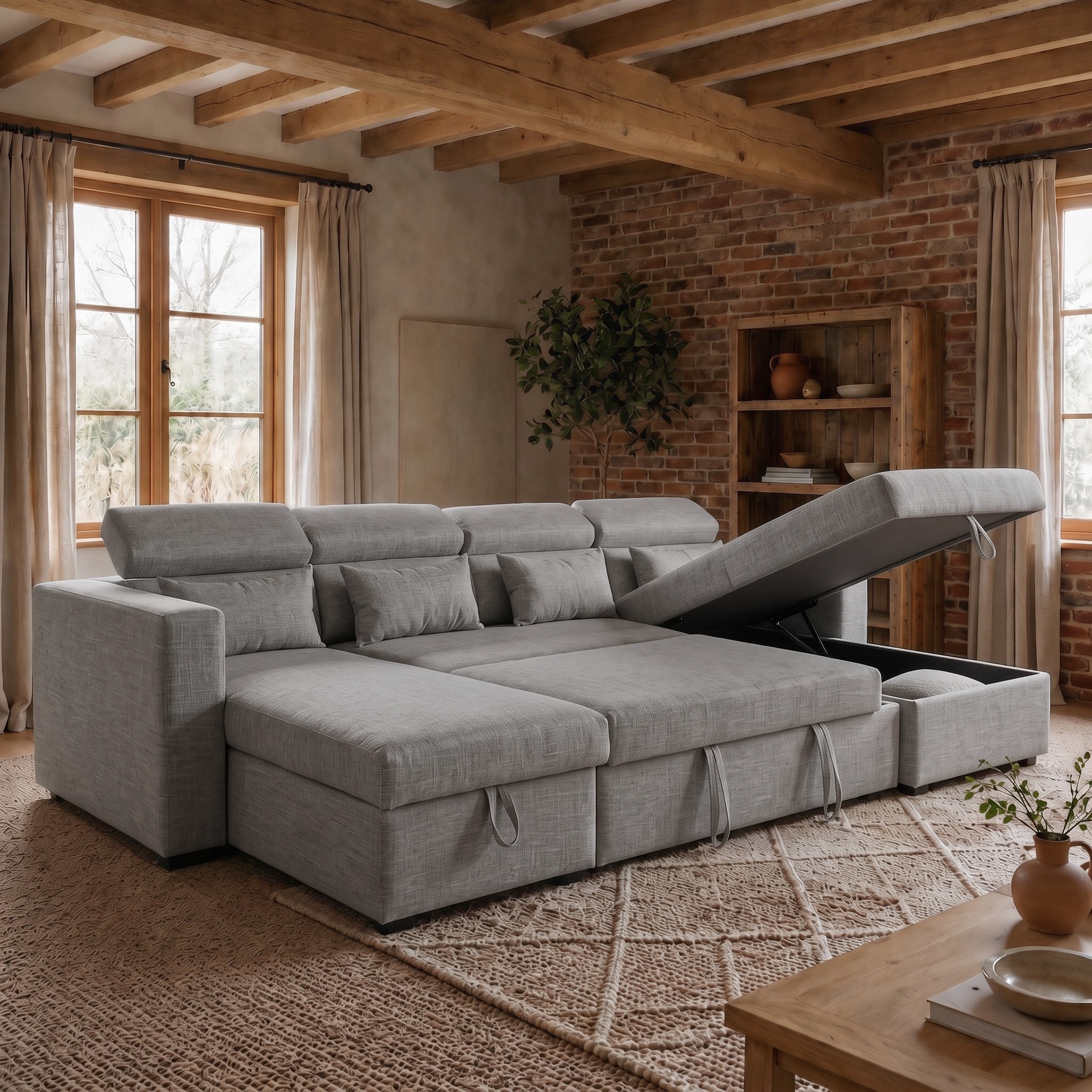 Chelsea Sofa Bed Ushape Chaise
