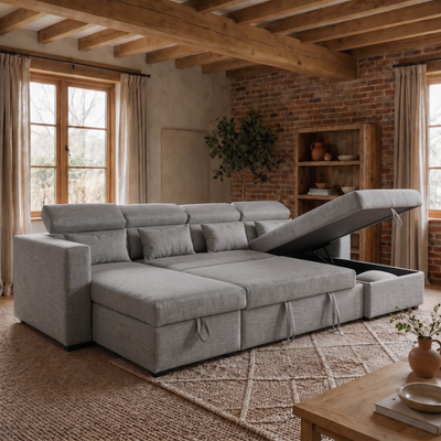 Chelsea Sofa Bed Ushape Chaise