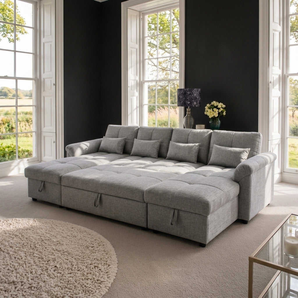 Arlo Sofa Bed Ushape Chaise