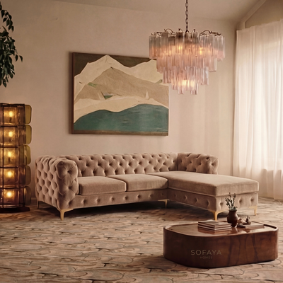 Monaco 3 Seater Chaise Right Hand