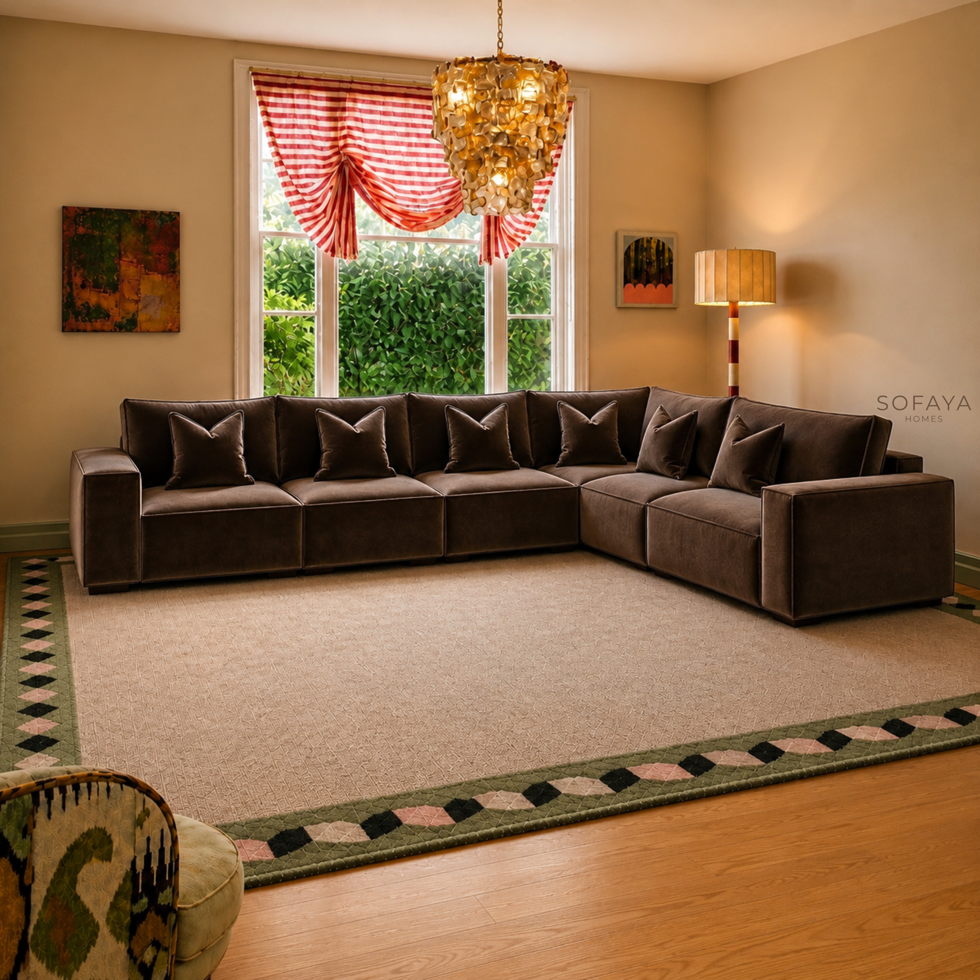 Belgravia 6 Seater Corner Right Hand