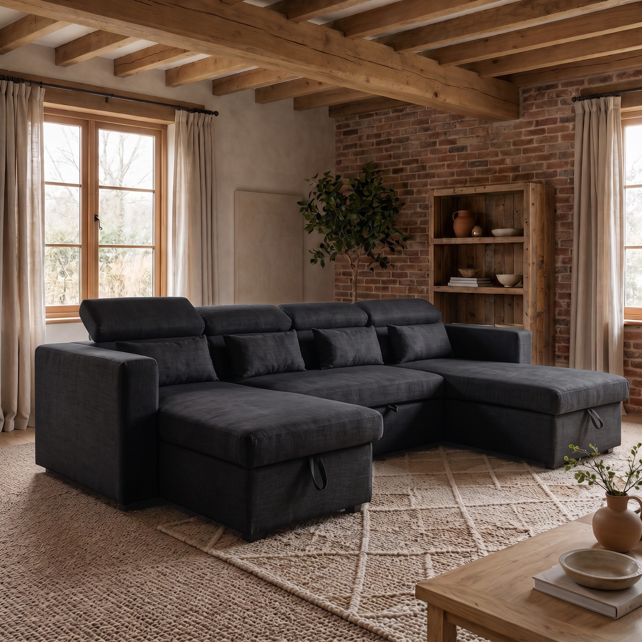 Chelsea Sofa Bed Ushape Chaise