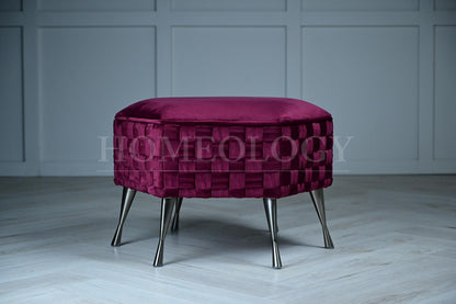 Dusk Hexagon Footstool