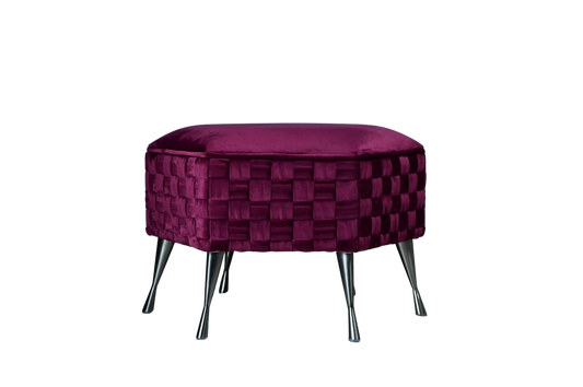 Dusk Hexagon Footstool