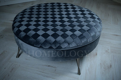 Grande Round Footstool