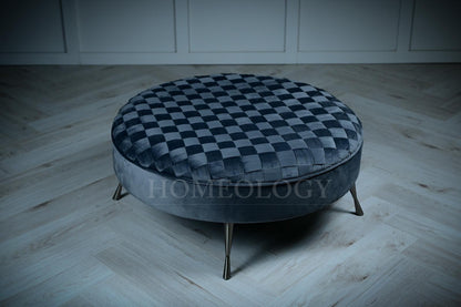 Grande Round Footstool
